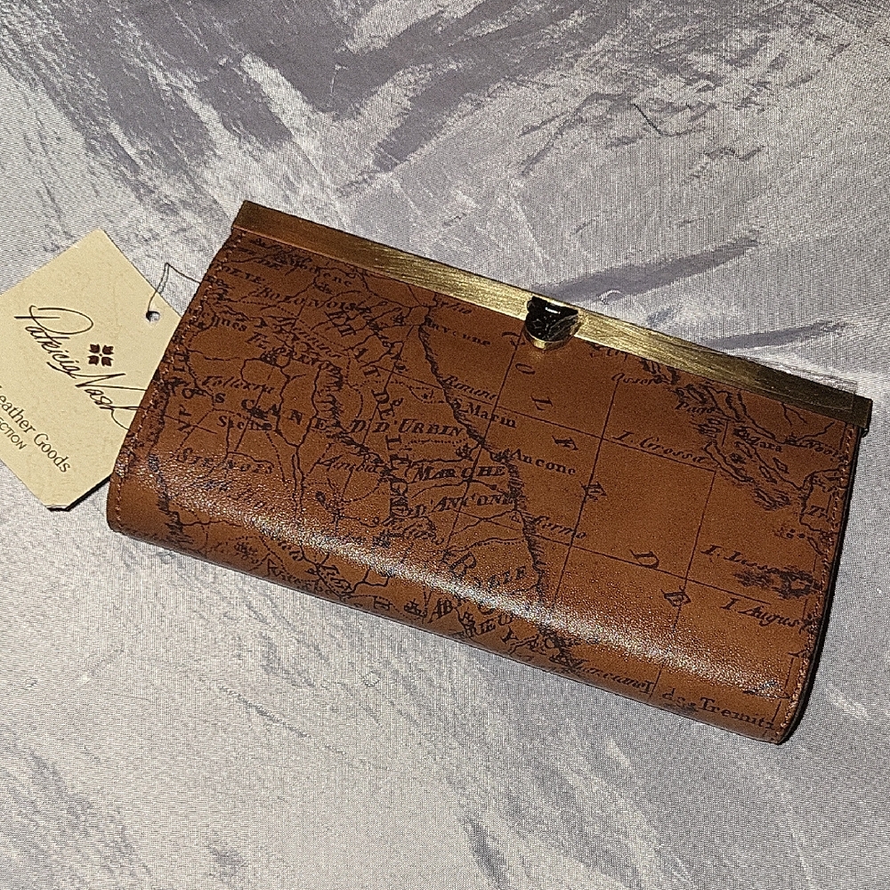 Patricia Nash Cauchy Signature Map  Riot Rust BNWT